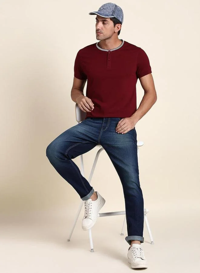 Dennis Lingo Dennis Lingo Mid Wash Slim Fit Jeans