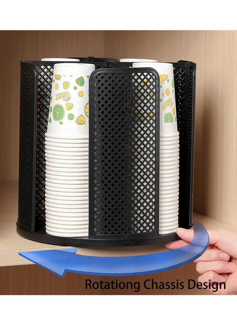 MIBRU Coffee Cups Base Holder Black Plastic holder Tables Corner Coffee Machine  - Image 5