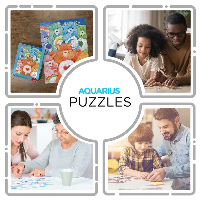 AQUARIUS Care Bears Puzzle (500 Piece Jigsaw Puzzle) - Glare Free - Precision Fit - Officially Licensed Care Bears Merchandise & Collectibles - 14 x 19 Inches - Image 4