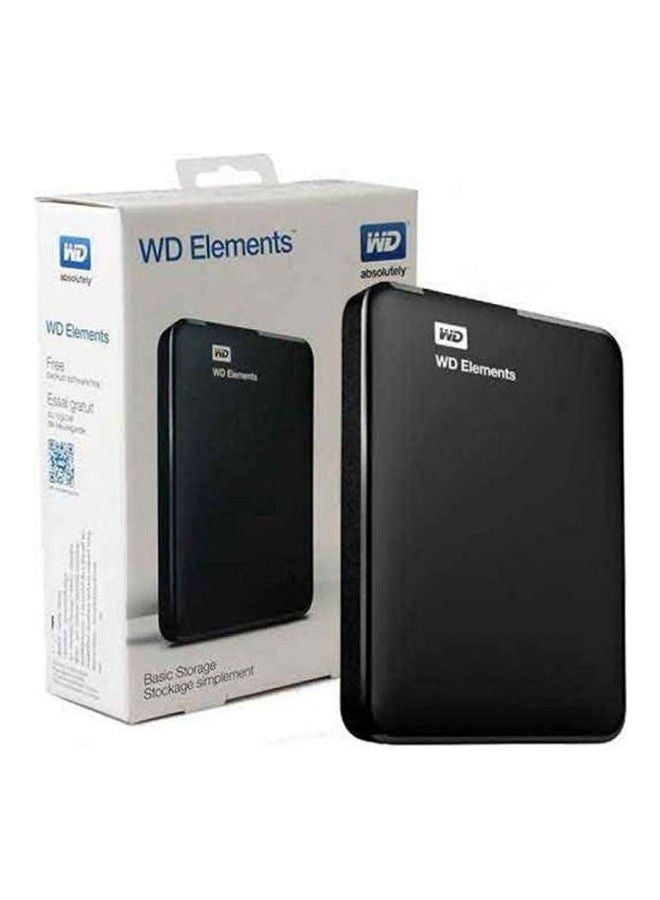 External Hard Drive Case Western Digital Elements - usb3 Black