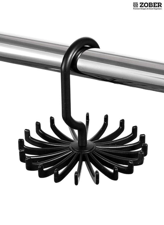 Space Saving Tie and Belt Rack Hangers  (4 Pack)