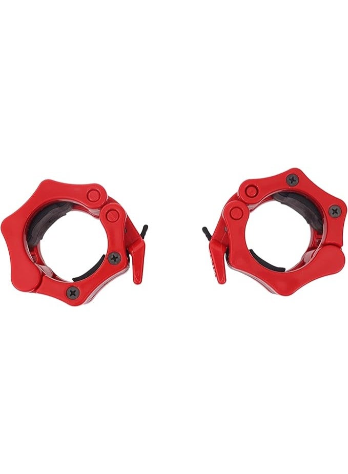 Collar-shaped mounting clips for weight bars and dumbbells – 20x20 mm for safety and stability during exercise - Image 2