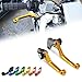 YSMOTO Dirt Bike Clutch Brake Lever for RM85 20052017 RM125250 20042008 YZ8085 20012014 Foldable Clutch Lever Gold - Image 2