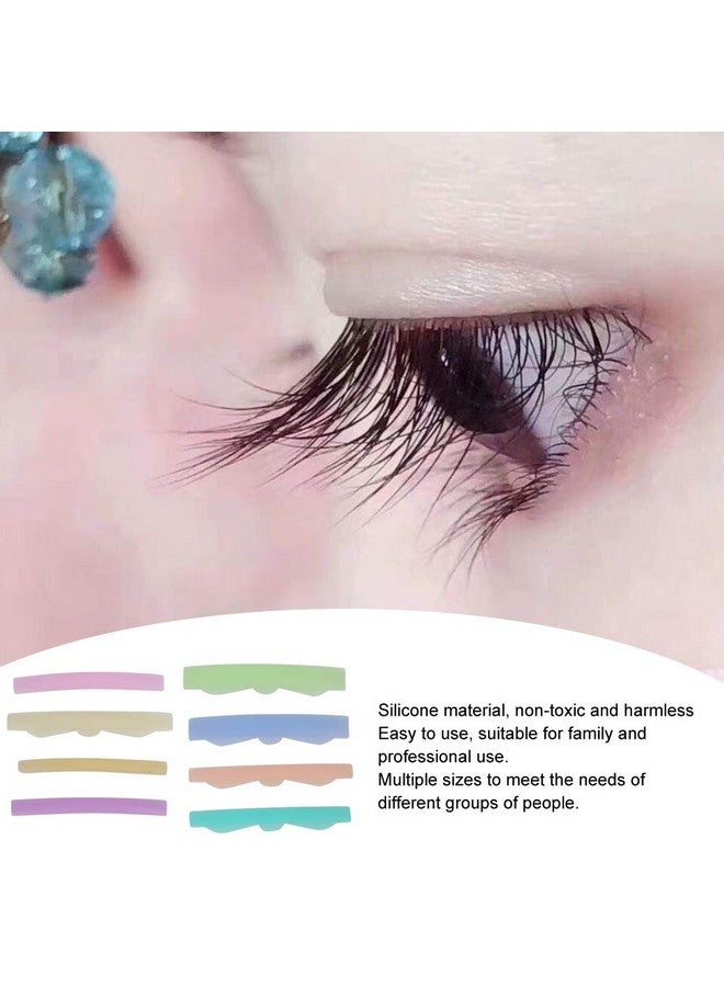 ZJchao أداة تجعيد الرموش للسيدات، قضبان رفع الرموش، وسادة سيليكون لتجعيد الرموش، وسادة رفع الجذور لتجعيد الرموش، وسادة تجعيد الرموش السيليكونية، قضبان تجعيد الرموش، أداة حماية رفع الرموش - Image 3