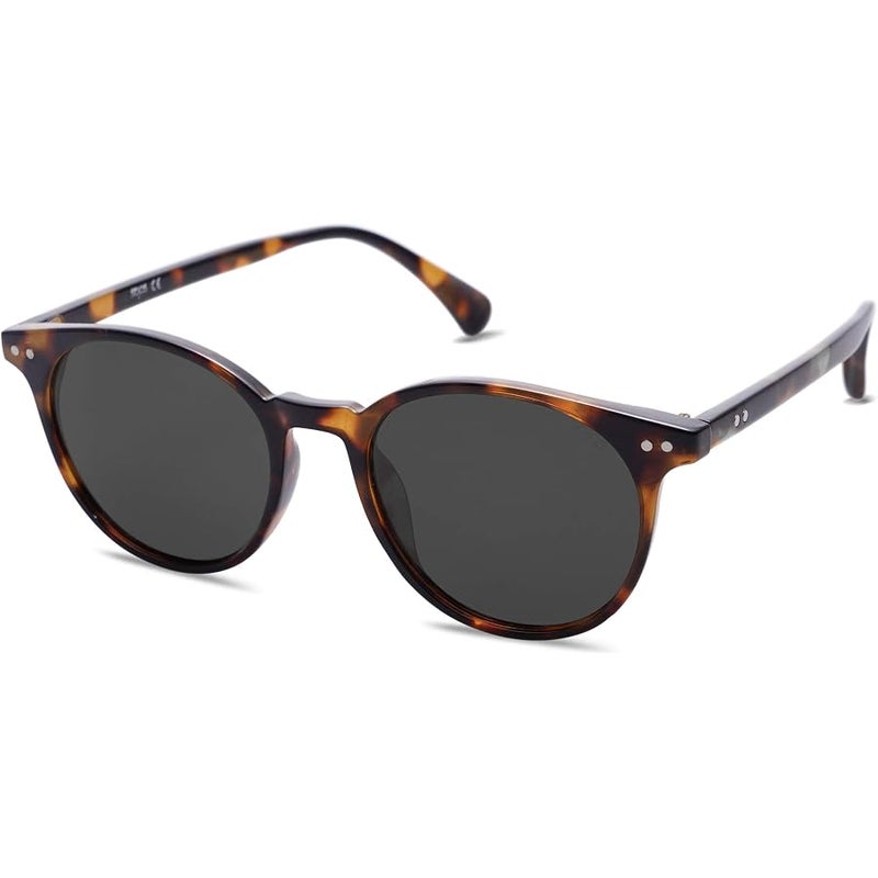 Sojos Small Round Classic Polarized Sunglasses for Women Men Vintage Style UV400 Lens MAY SJ2113 - Image 1