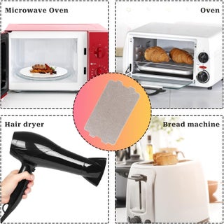 Microwave Waveguide Cover 5Pcs Microwave Oven Mica Plate Sheet Replacement Mica sheet material Heat-resistant Insulation Leak-proof Stable Practical Tool Suitable for Cookers Bread Machines Etc - view 4