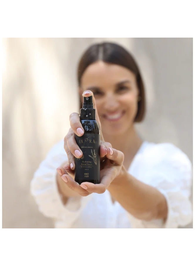 IXORA Rejuvenating Facial Toner - Certified Organic - For Normal & Combination Skin - Spray - Balances the Ph Level of the skin - Image 2