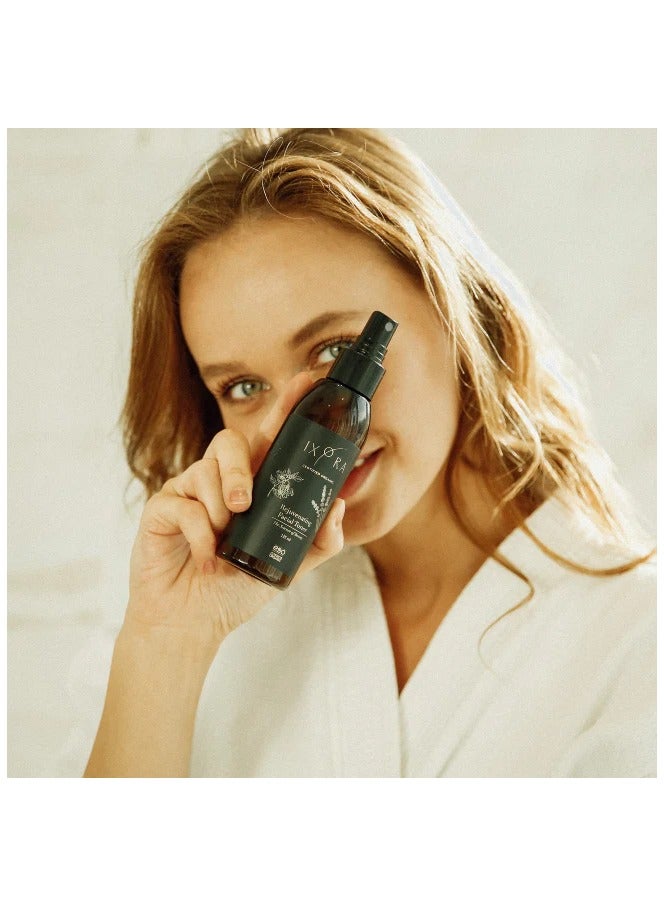 IXORA Rejuvenating Facial Toner - Certified Organic - For Normal & Combination Skin - Spray - Balances the Ph Level of the skin - Image 5