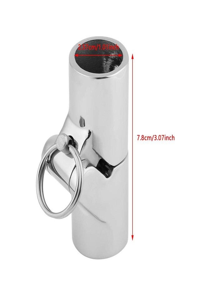 Aramox Boat Pipe Connector, Marine Stainless Steel Folding Swivel Coupling Tube Pipe Connector Boat Hardware Fitting(25mm) - Image 3