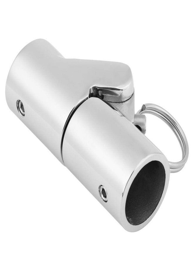 Aramox Boat Pipe Connector, Marine Stainless Steel Folding Swivel Coupling Tube Pipe Connector Boat Hardware Fitting(25mm) - Image 4