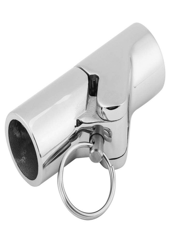 Aramox Boat Pipe Connector, Marine Stainless Steel Folding Swivel Coupling Tube Pipe Connector Boat Hardware Fitting(25mm) - Image 1