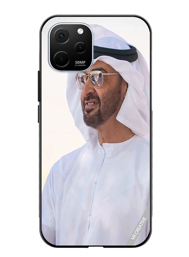 VR CREATIVE Protective Case Cover For Huawei Enjoy 50z Sheikh Mohamed Bin Zayed Al Nahyan Design Multicolour - Image 1
