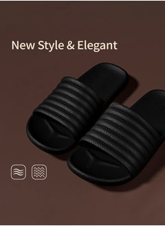 YORGOU Bathroom Slippers For Men and Women Non-Slip Quick Drying Shower Shoes Comfortable And Soft Sole Slide On Sandal  - Image 5