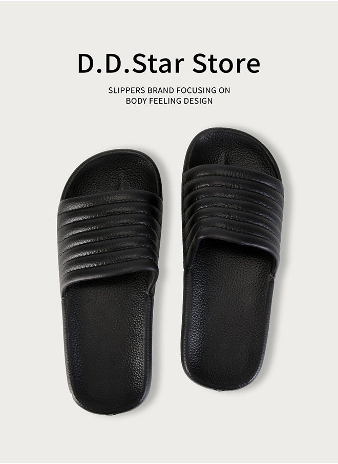 YORGOU - Bathroom Slippers For Men and Women Non-Slip Quick Drying Shower Shoes Comfortable And Soft Sole Slide On Sandal - Image 1