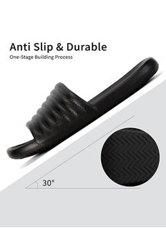 YORGOU Bathroom Slippers For Men and Women Non-Slip Quick Drying Shower Shoes Comfortable And Soft Sole Slide On Sandal  - Image 4