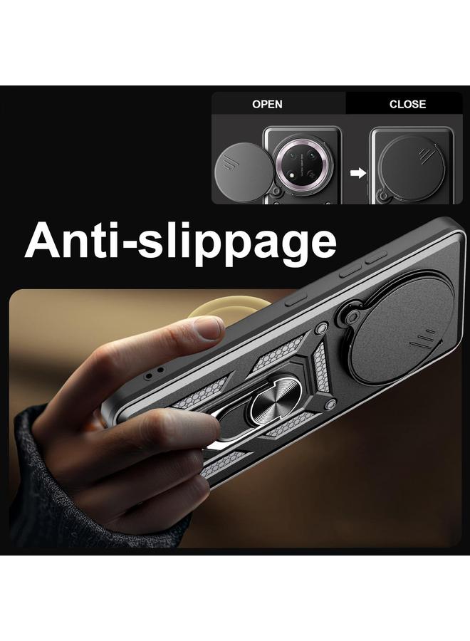 S-TOP Case For Honor X60 Pro / X9c Sliding Camera Cover Design TPU+PC Phone Case - Image 5