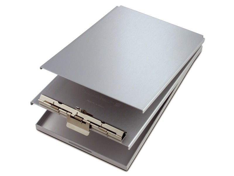 Saunders Storage Clipboard,Memo Size,Metal,Silver - Image 4
