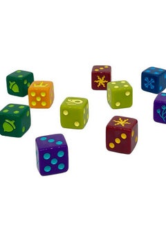 Magpie Games Dice Set For Root: The Roleplaying Game, 14 Six-Sided Dice Engraved With 7 Woodland Factions, Tabletop Fantasy Adventure  - Image 4