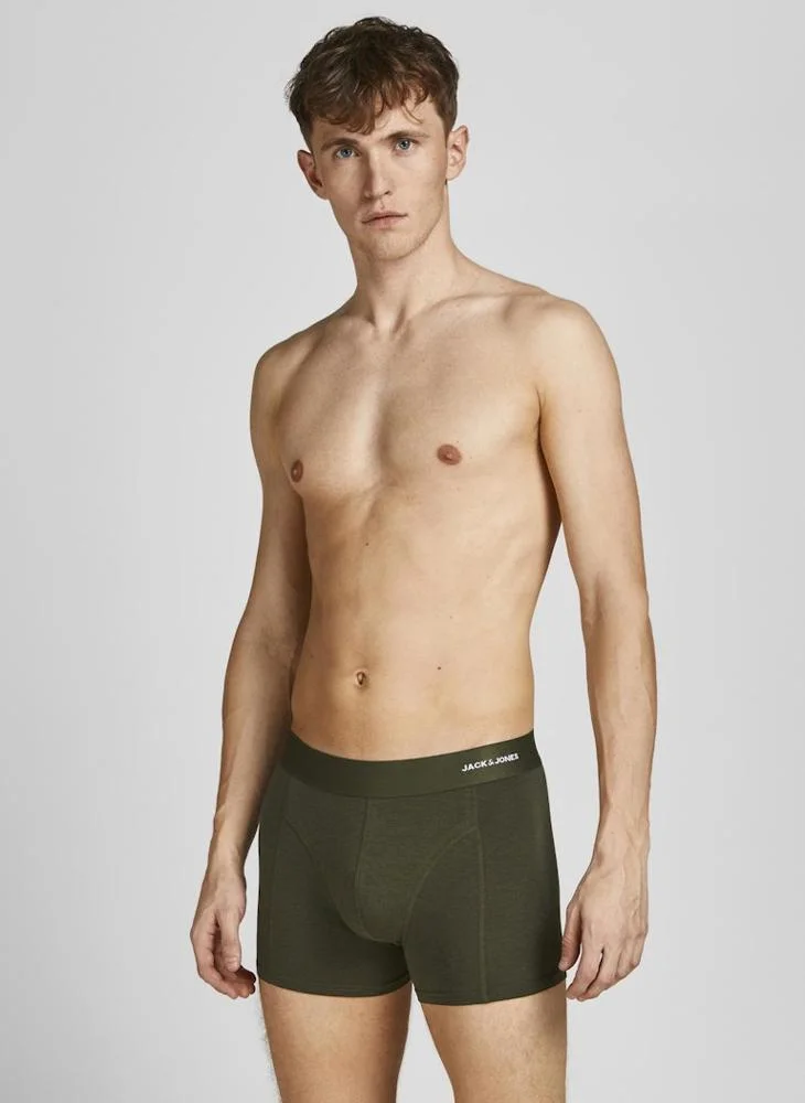 جاك اند جونز Jacbasic Bamboo 3 Pack Boxers
