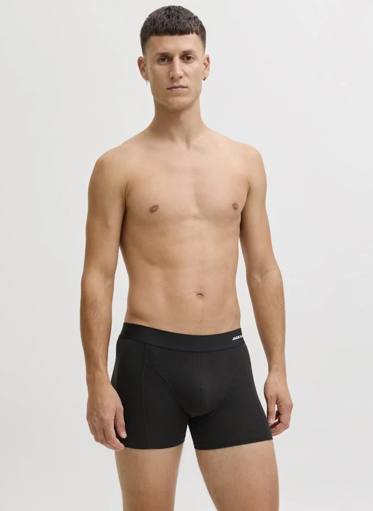 JACK & JONES  3 Pack Bamboo Boxers for Men | Best Price UAE