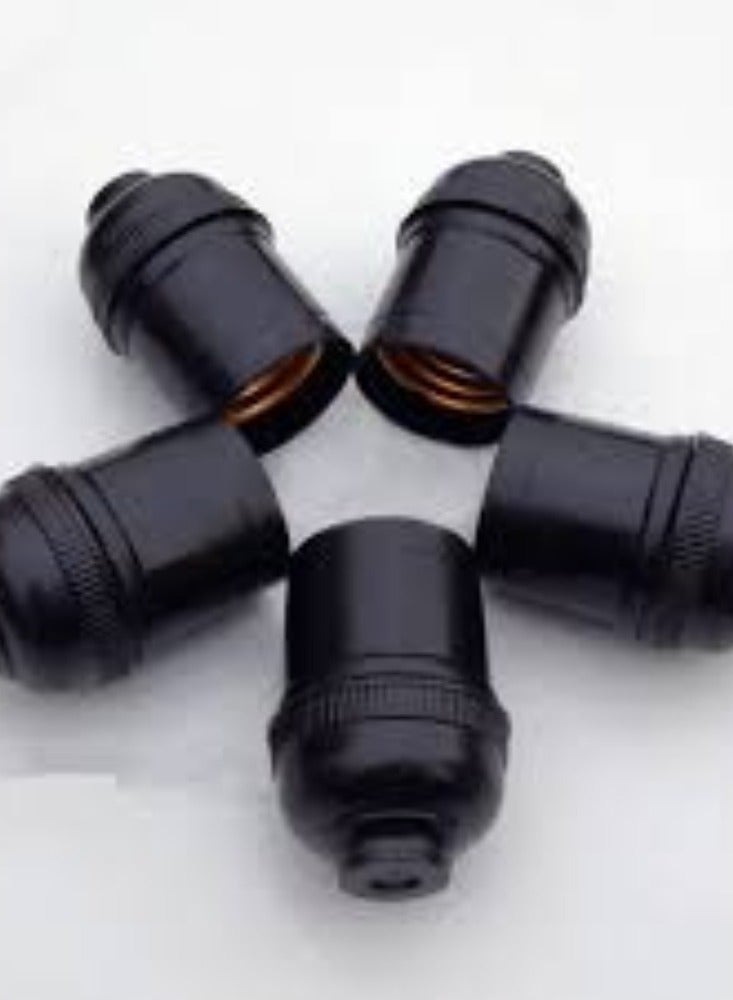 كنب مجموعة حامل المصابيح المعلقة باللون الأسود مكونة من قطعة واحدة هي حل أنيق وعملي لإنشاء تركيبات إضاءة معلقة أنيقة. - Image 1