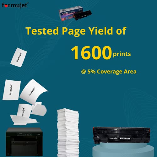 Formujet F 925 Toner Cartridge 925 / CE285A ( 1600 Pages ) Compatible Black Toner Cartridge for HP P1100, P1102, P1102w, M1130, M1132, M1134, M1137, M1138, M1139, M1210, M1212f etc - Image 4