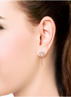 Malabar Gold and Diamonds 18k 750 Purity Mine Diamond Earring MZOZOU058ER5  - Image 3