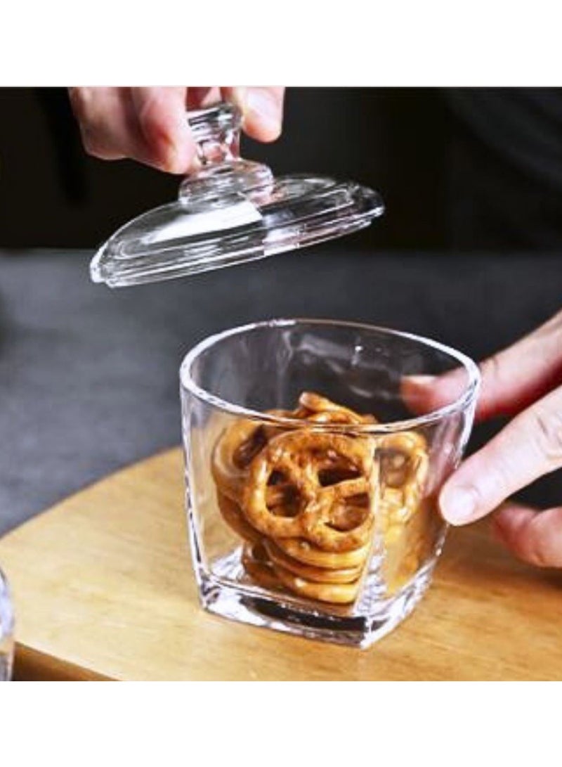 Glass Storage Jar with Lid 260ml  - Image 3