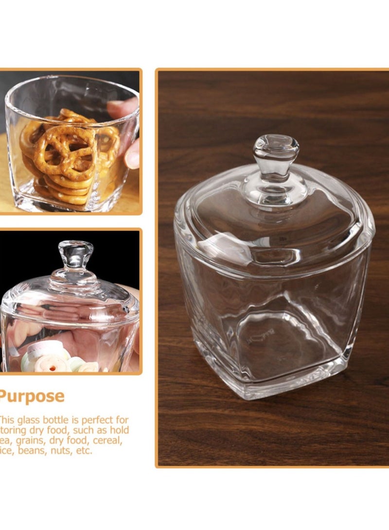 Glass Storage Jar with Lid 260ml  - Image 5