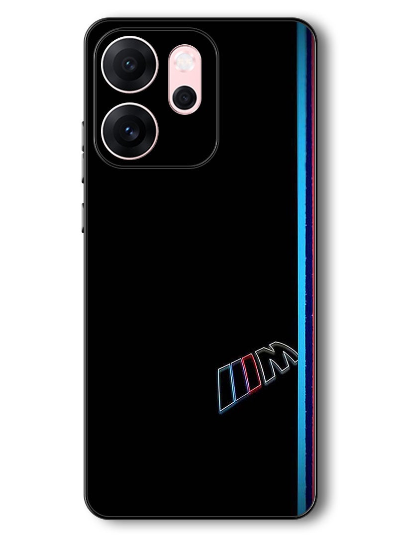 Theodor Case Compatible with Oppo Reno 14 F 6.57 Inch Protection Shockproof Bumper Cover Stripes - Image 1