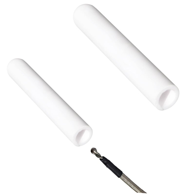8121322 8124920 Thermocouple Ceramic Protection Tube Cover Fit for QuadraFire Pellet Stove Compatible with Thermocouple 8120210 Fits QuadraFire 800 1000 1100i 1200 1200i Pellet Stoves