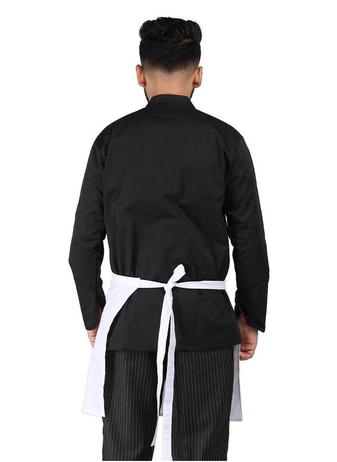 YANEK YANEK Kitchen Waist Apron | Unisex Chef Kitchen Adjustable Short Apron with Pockets | For Home, Restaurant, Cafe  - Image 3