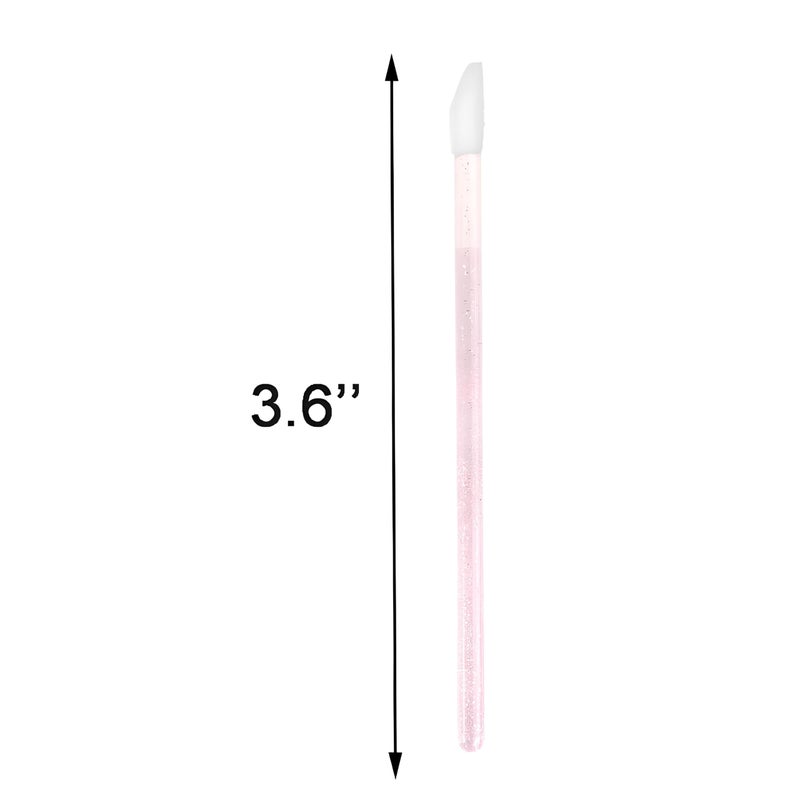 Makeup Brushes - 50 Disposable Lip Applicator Wands for Lipstick and Gloss Application - Image 2