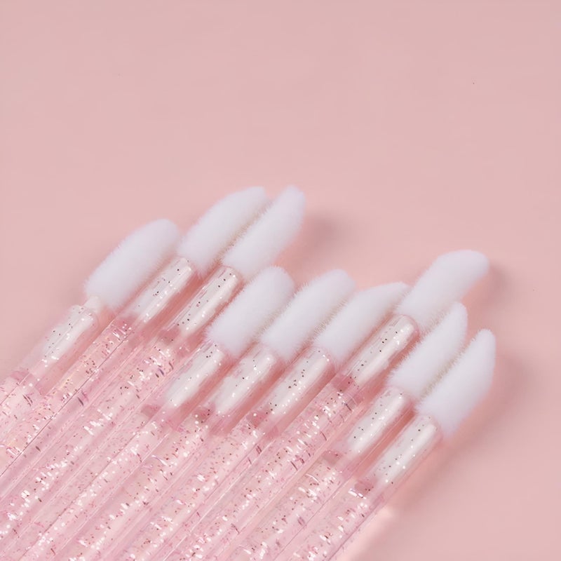 Makeup Brushes - 50 Disposable Lip Applicator Wands for Lipstick and Gloss Application - Image 5