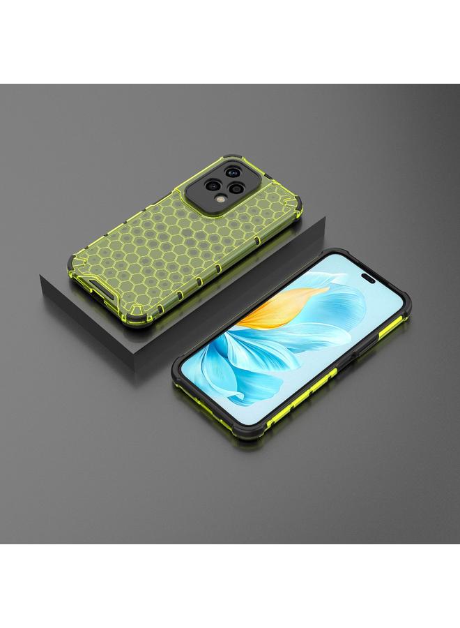 S-TOP Case For Honor 200 Lite Global Shockproof Honeycomb PC + TPU Protective Phone Case - Image 2
