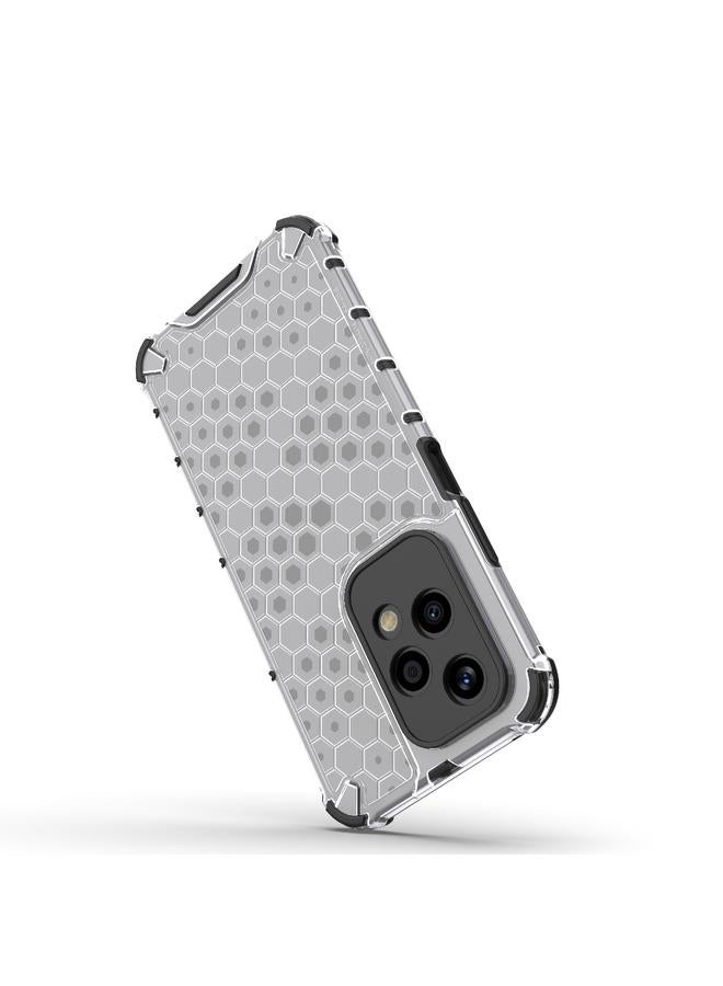 S-TOP Case For Honor 200 Lite Global Shockproof Honeycomb PC + TPU Protective Phone Case - Image 4