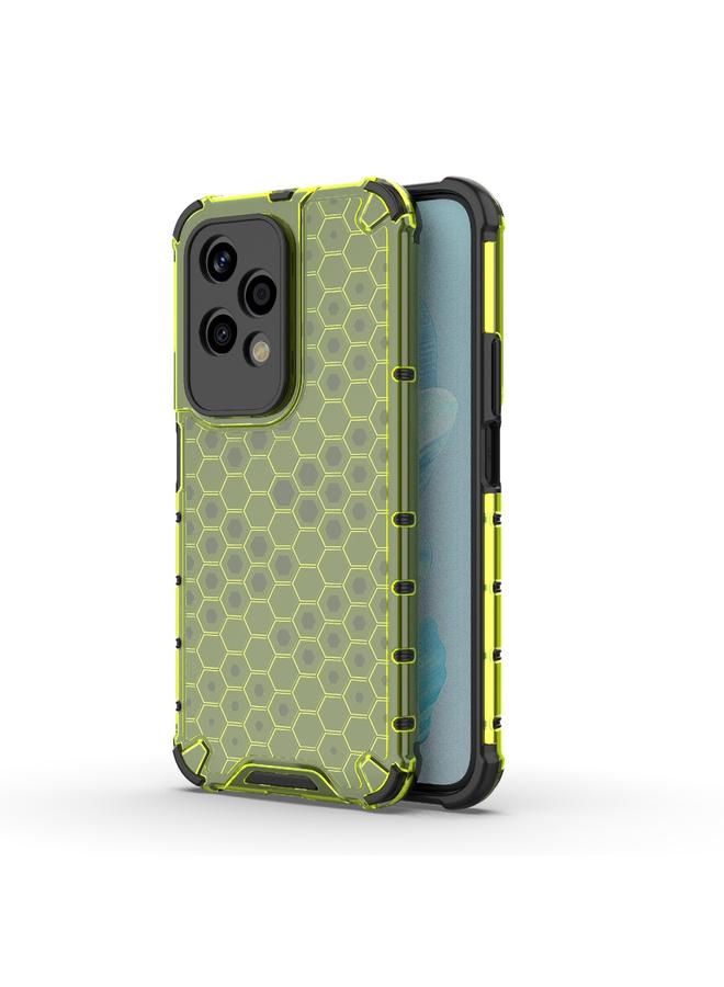 S-TOP Case For Honor 200 Lite Global Shockproof Honeycomb PC + TPU Protective Phone Case - Image 1