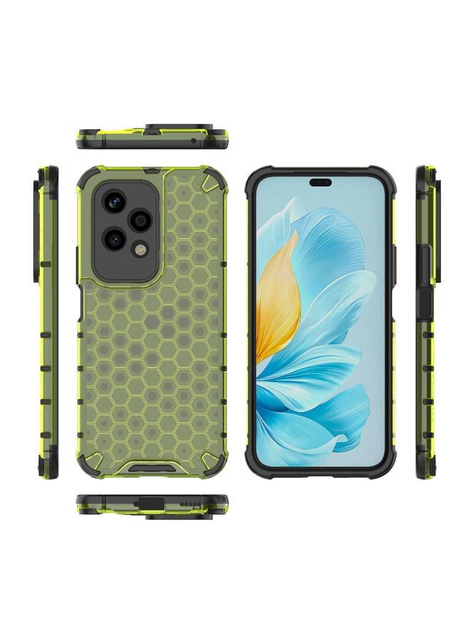 S-TOP Case For Honor 200 Lite Global Shockproof Honeycomb PC + TPU Protective Phone Case - Image 3