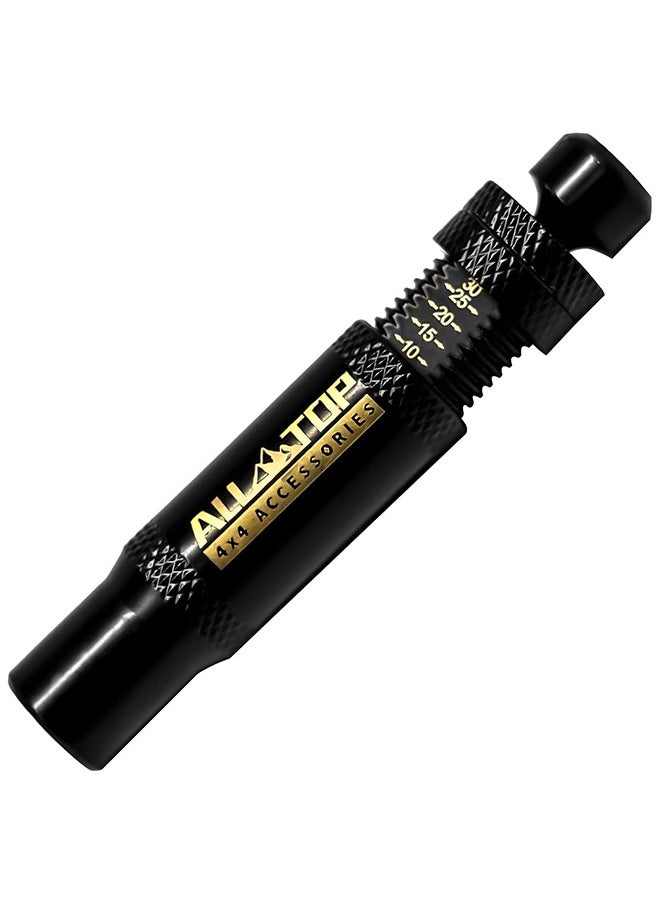 AllTopBargains Adjustable Auto-Stop Tire Deflator Valve Kit (10-30 PSI), Screw-on Tire Air Down Tool for Off-road 4x4 Vehicles, Compatible with Jeep, Car, Motorcycle and Truck  - Image 5