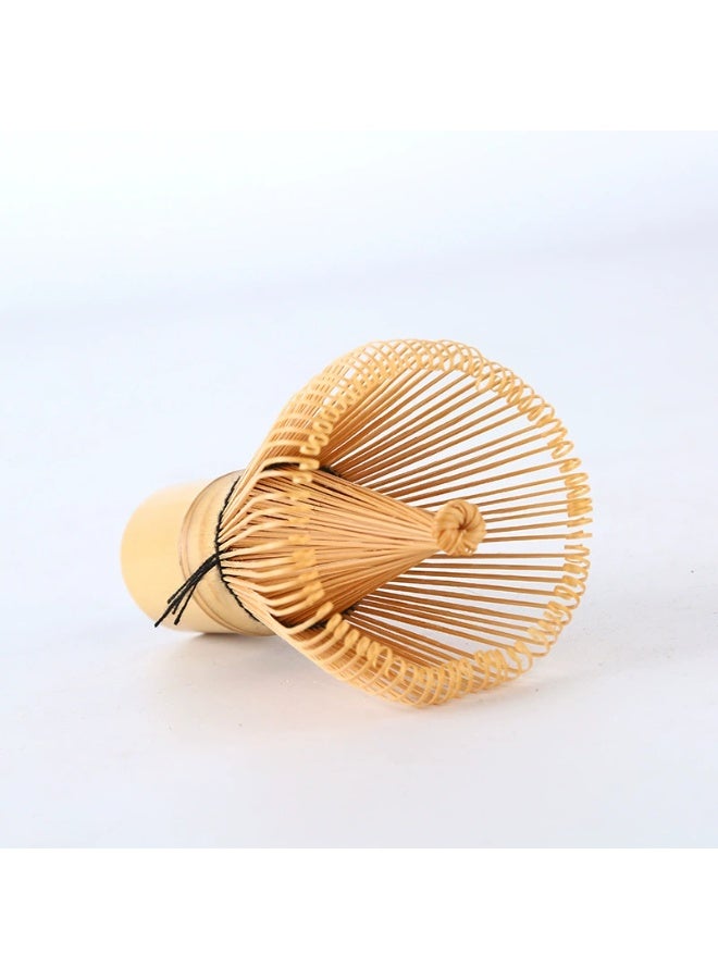 خفاقة شاي الخيزران، خفاقة ماتشا ذات 100 سن، مناسبة لخلط مسحوق الماتشا، معبأة بشكل فردي. - Image 3