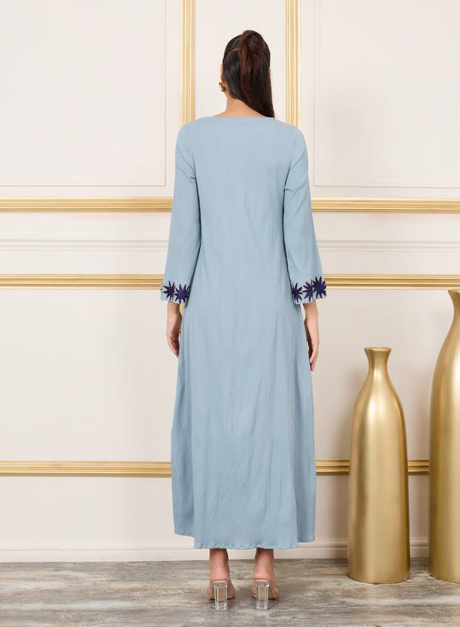 Thread Embroidered Jalabiya