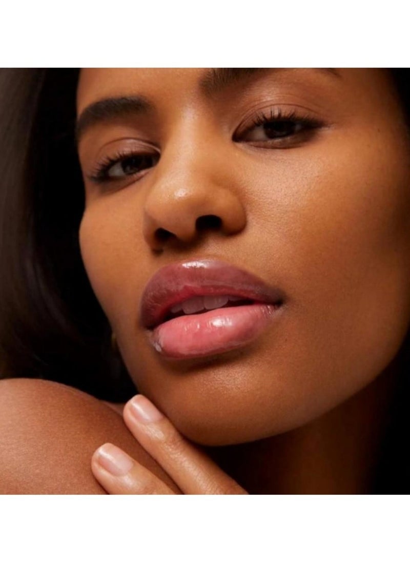 SUMMER FRIDAYS بلسم الشفاه من سامر فرايديز - قناع مرطب للشفاه وبلسم للشفاه لترطيب فوري، لمعان وترطيب - عناية مهدئة للشفاه بلون شفاف - سكر وردي (0.5 أونصة) - Image 5