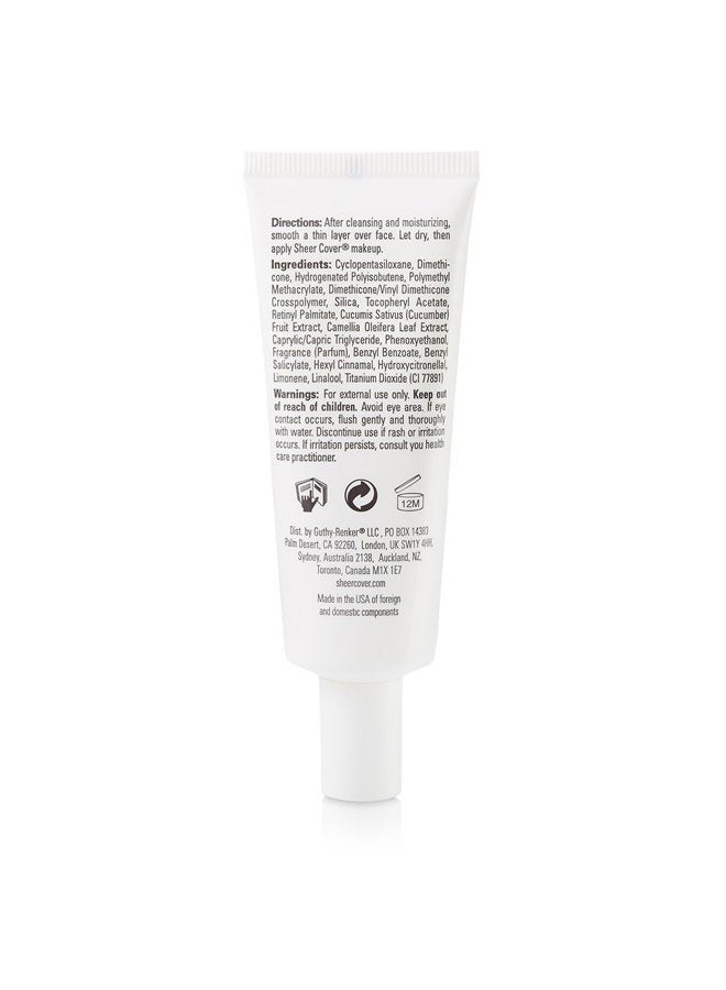 SHEER COVER Base Perfector Primer - Helps Fill Fine Lines and Wrinkles for Makeup Application - 1.25 Ounce - Image 2