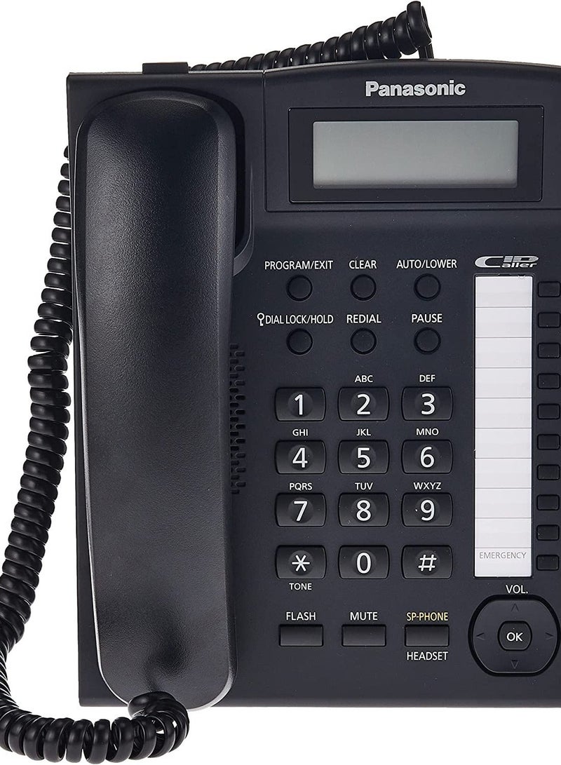 باناسونيك هاتف سلكي متكامل من باناسونيك KX-TS880 ، أسود - Image 3