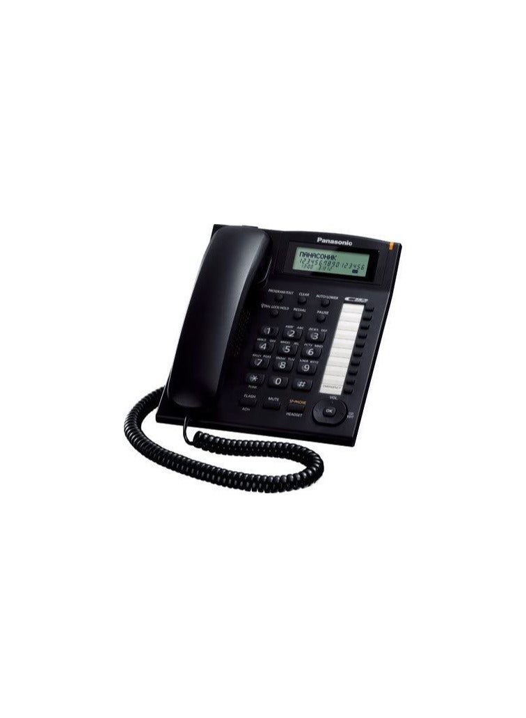 باناسونيك هاتف سلكي متكامل من باناسونيك KX-TS880 ، أسود - Image 4