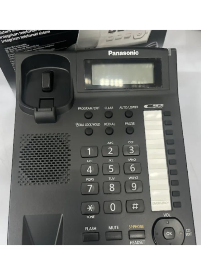 باناسونيك هاتف سلكي متكامل من باناسونيك KX-TS880 ، أسود - Image 1