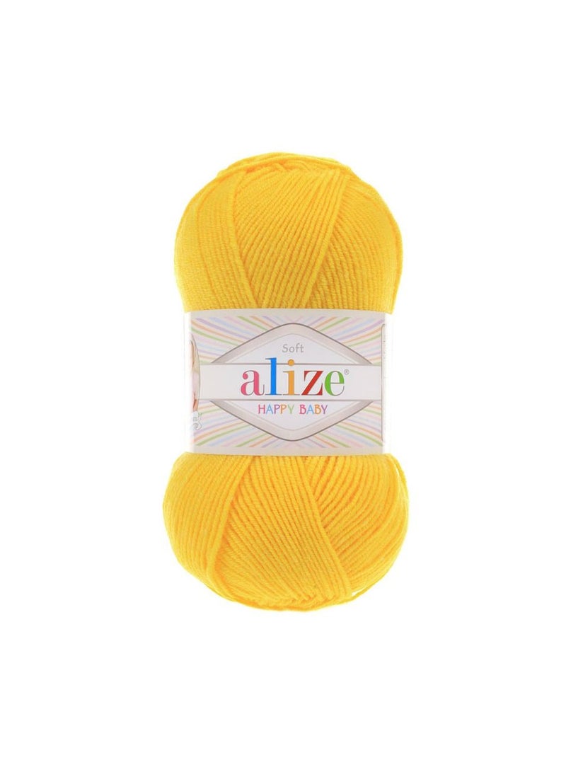 أليز هابي بيبى خيوط اكريليك 216 اصفر غامق