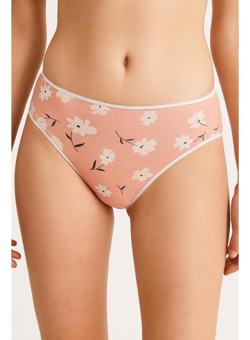 Floral Bloom High-Waisted Briefs – 2 Colors