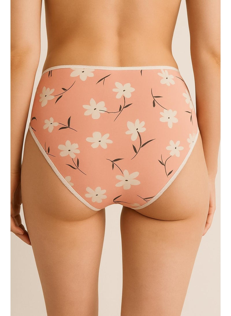 Floral Bloom High-Waisted Briefs – 2 Colors