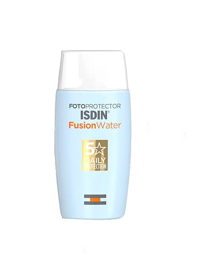 ISDIN Fotoprotector Fusion Water SPF50 Clear 50ml  - Image 1